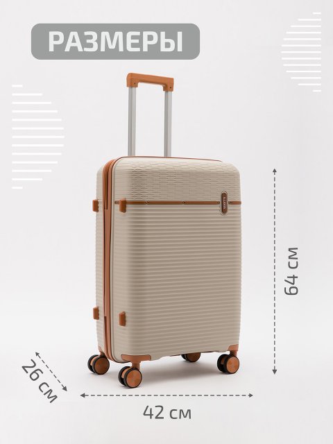 8012 20 24" Чемодан. Вид 2.