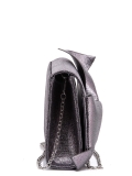 Клатч для женщин серебряный Domenica. Вид 3 миниатюра.